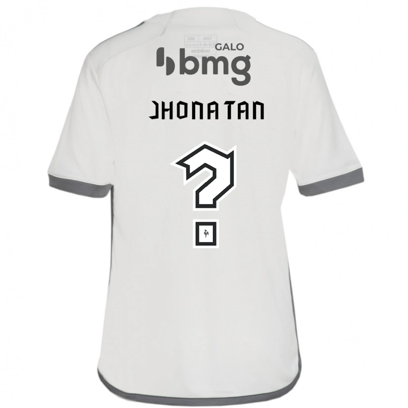 Danxen Børn Jhonathan Bernardo #0 Hvid Sort Udebane Spillertrøjer 2025/26 Trøje T-Shirt
