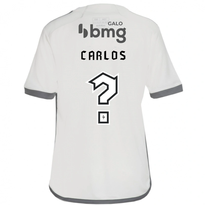 Danxen Børn Luiz Locio #0 Hvid Sort Udebane Spillertrøjer 2025/26 Trøje T-Shirt
