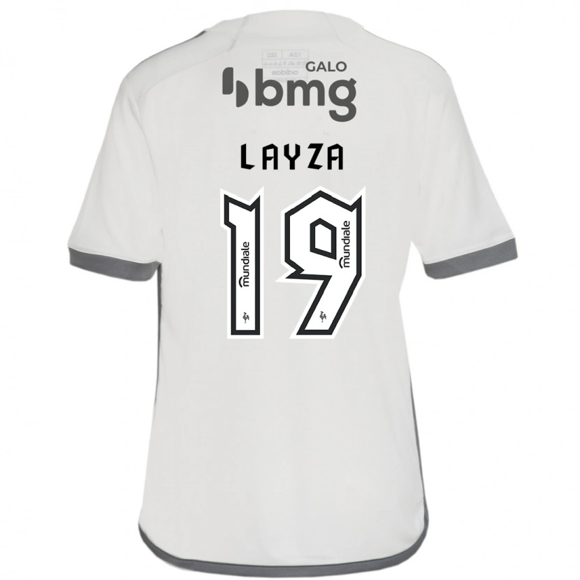 Danxen Børn Layza #19 Hvid Sort Udebane Spillertrøjer 2025/26 Trøje T-Shirt