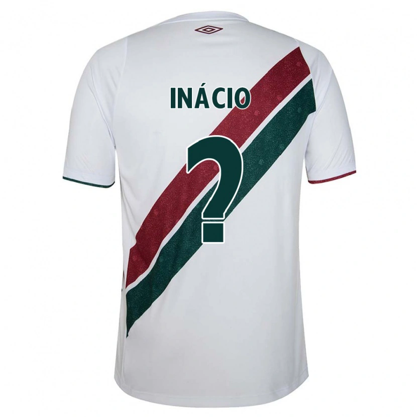 Danxen Børn João Inácio #0 Grøn Maroon Hvid Udebane Spillertrøjer 2025/26 Trøje T-Shirt