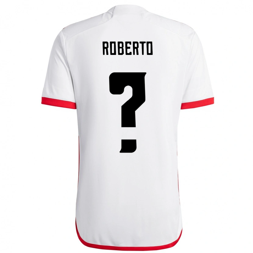 Danxen Børn Ryan Roberto #0 Rød Sort Udebane Spillertrøjer 2025/26 Trøje T-Shirt