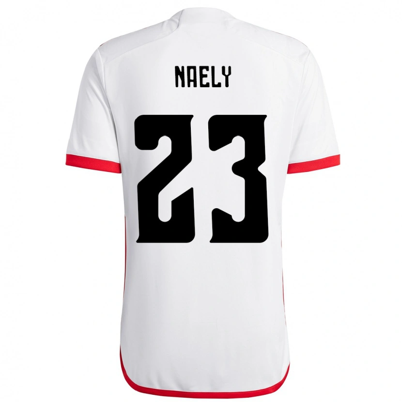 Danxen Børn Naely #23 Rød Sort Udebane Spillertrøjer 2025/26 Trøje T-Shirt