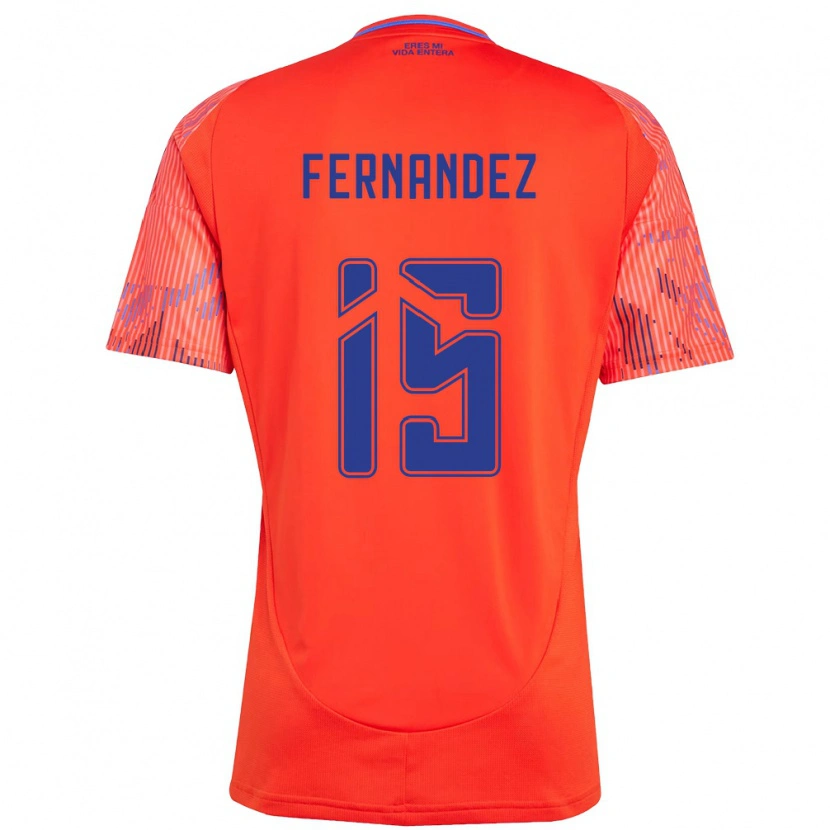 Danxen Børn Vicente Fernández #15 Himmelblå Udebane Spillertrøjer 2025/26 Trøje T-Shirt