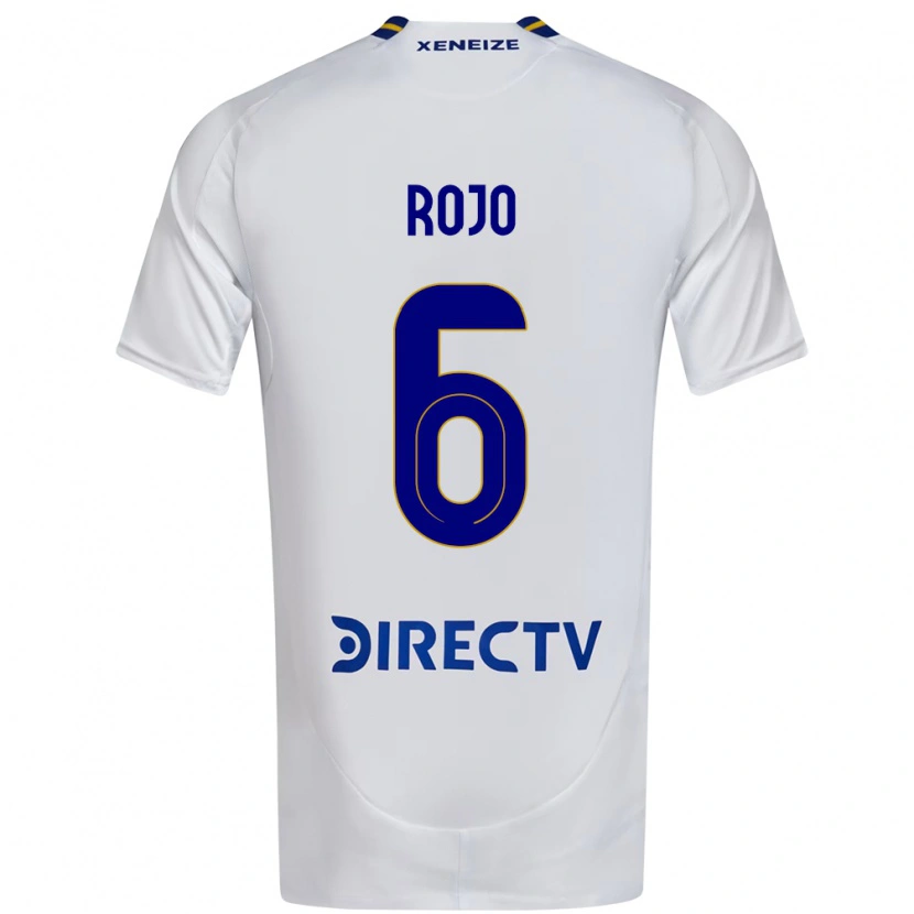 Danxen Børn Marcos Rojo #6 Royal Blå Gul Udebane Spillertrøjer 2025/26 Trøje T-Shirt