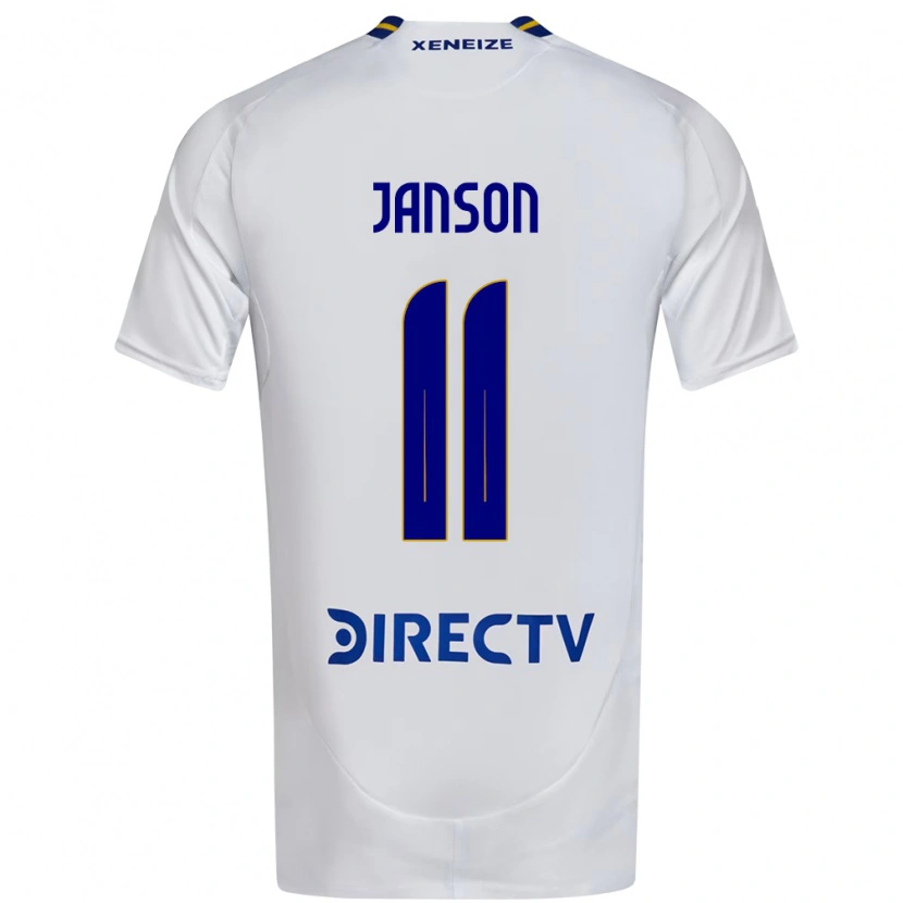 Danxen Børn Lucas Janson #11 Royal Blå Gul Udebane Spillertrøjer 2025/26 Trøje T-Shirt