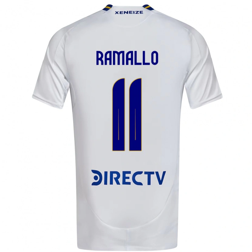 Danxen Børn Yael Ramallo #11 Royal Blå Gul Udebane Spillertrøjer 2025/26 Trøje T-Shirt