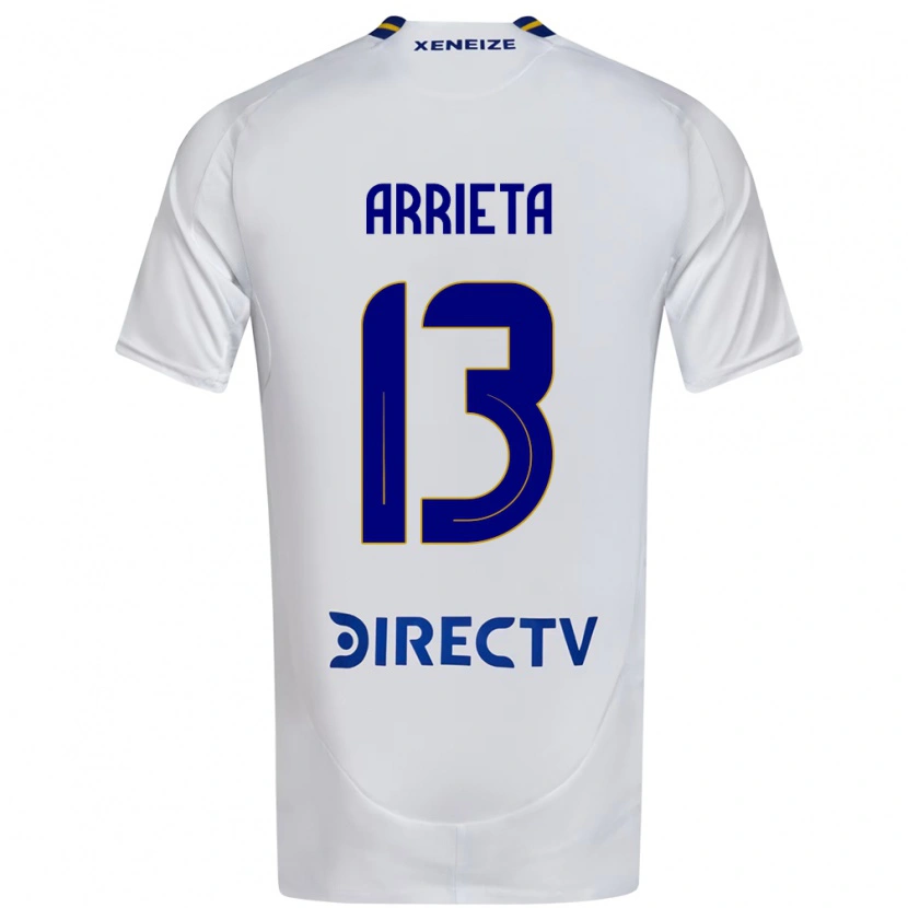 Danxen Børn Thomas Arrieta #13 Royal Blå Gul Udebane Spillertrøjer 2025/26 Trøje T-Shirt