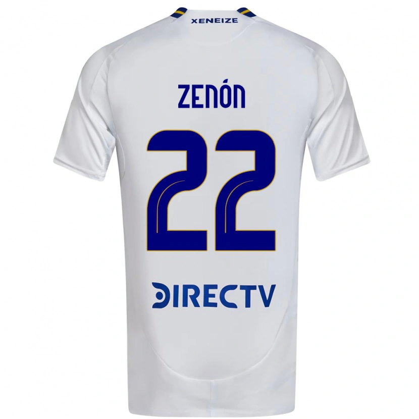 Danxen Børn Kevin Zenón #22 Royal Blå Gul Udebane Spillertrøjer 2025/26 Trøje T-Shirt