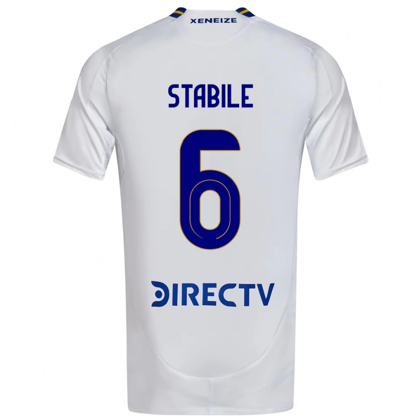 Danxen Børn Eliana Stábile #6 Royal Blå Gul Udebane Spillertrøjer 2025/26 Trøje T-Shirt