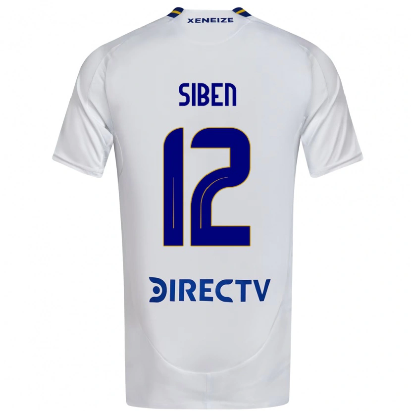 Danxen Børn Priscila Siben #12 Royal Blå Gul Udebane Spillertrøjer 2025/26 Trøje T-Shirt