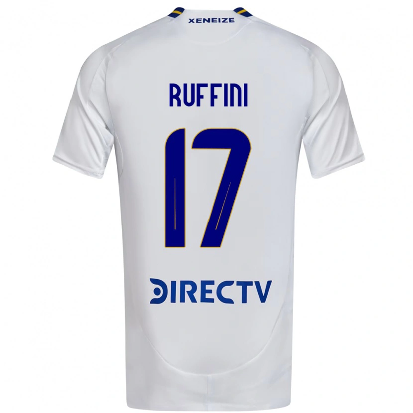 Danxen Børn Lola Ruffini #17 Royal Blå Gul Udebane Spillertrøjer 2025/26 Trøje T-Shirt