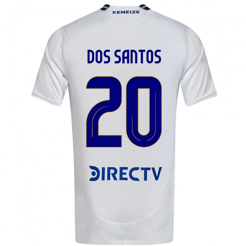 Danxen Børn Celeste Dos Santos #20 Royal Blå Gul Udebane Spillertrøjer 2025/26 Trøje T-Shirt