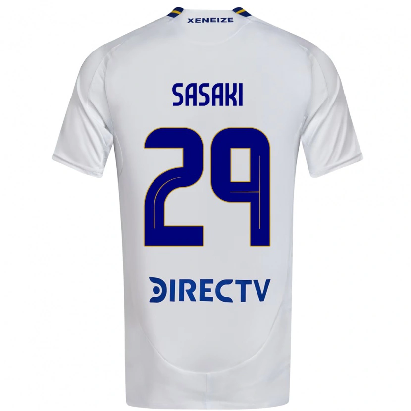 Danxen Børn Yuria Sasaki #29 Royal Blå Gul Udebane Spillertrøjer 2025/26 Trøje T-Shirt