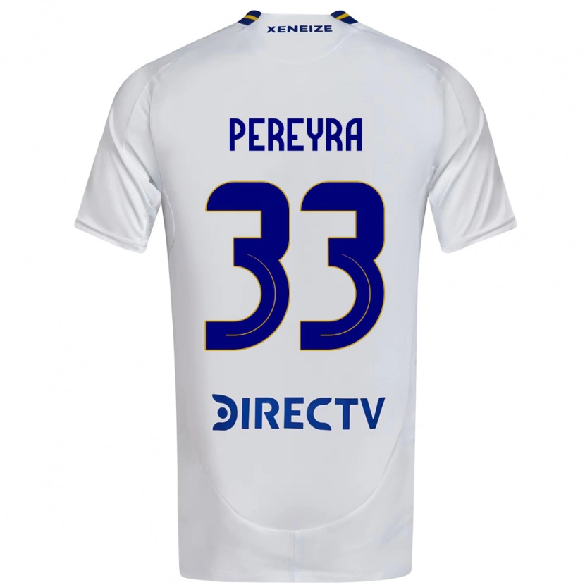 Danxen Børn Araceli Pereyra #33 Royal Blå Gul Udebane Spillertrøjer 2025/26 Trøje T-Shirt
