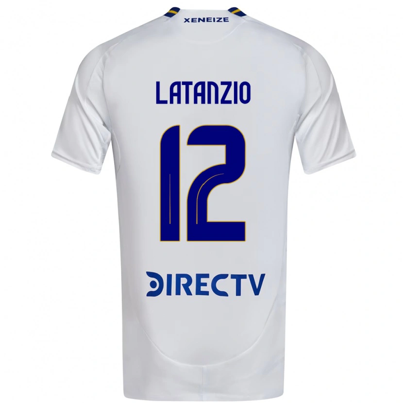 Danxen Børn Florencia Latanzio #12 Royal Blå Gul Udebane Spillertrøjer 2025/26 Trøje T-Shirt