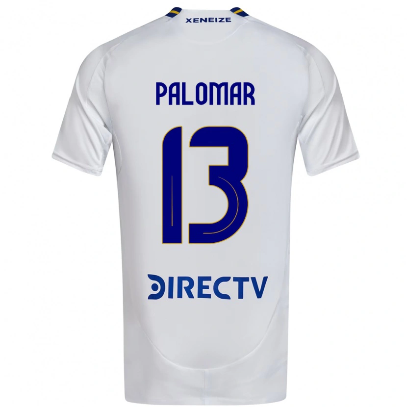 Danxen Børn Estefania Palomar #13 Royal Blå Gul Udebane Spillertrøjer 2025/26 Trøje T-Shirt