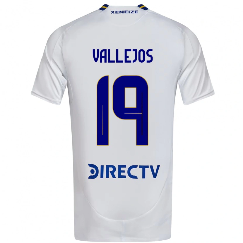 Danxen Børn Fabiana Vallejos #19 Royal Blå Gul Udebane Spillertrøjer 2025/26 Trøje T-Shirt