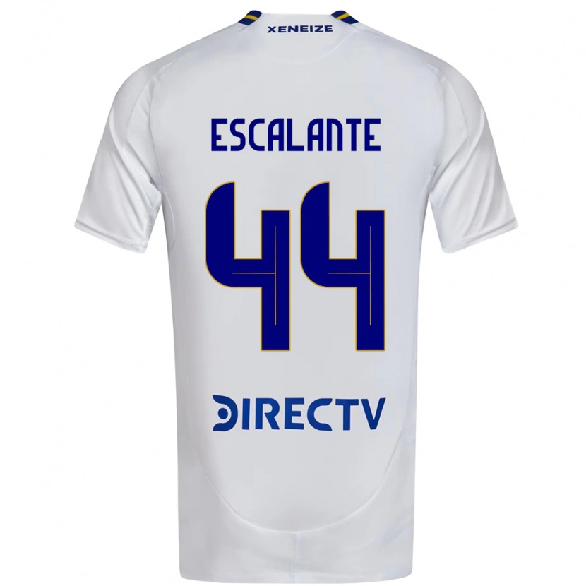 Danxen Børn Israel Escalante #44 Royal Blå Gul Udebane Spillertrøjer 2025/26 Trøje T-Shirt