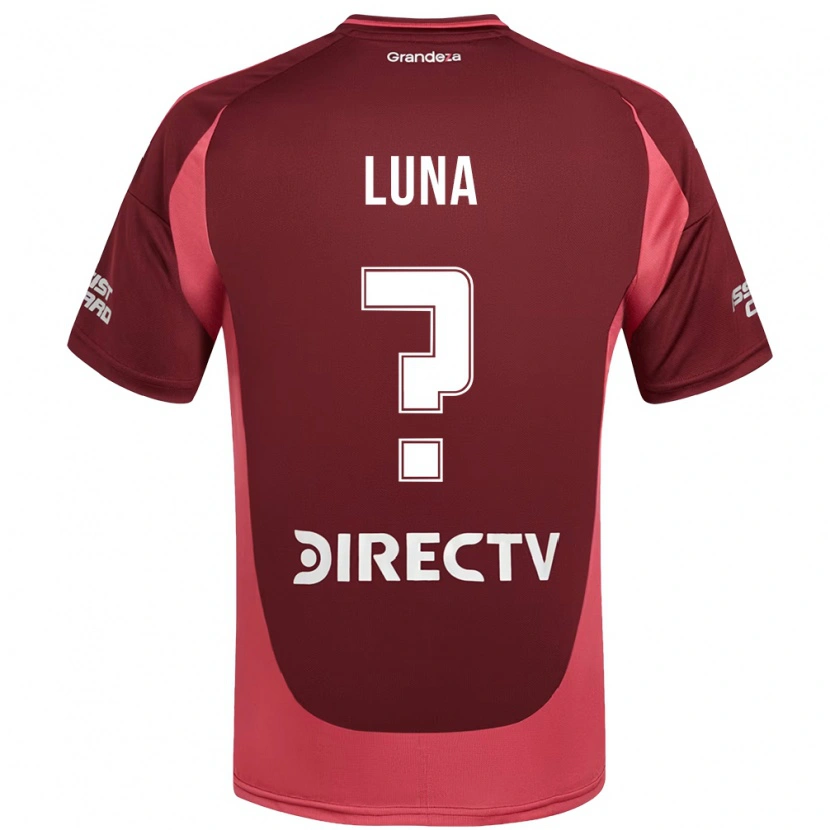 Danxen Børn Jonás Luna #0 Hvid Rød Udebane Spillertrøjer 2025/26 Trøje T-Shirt