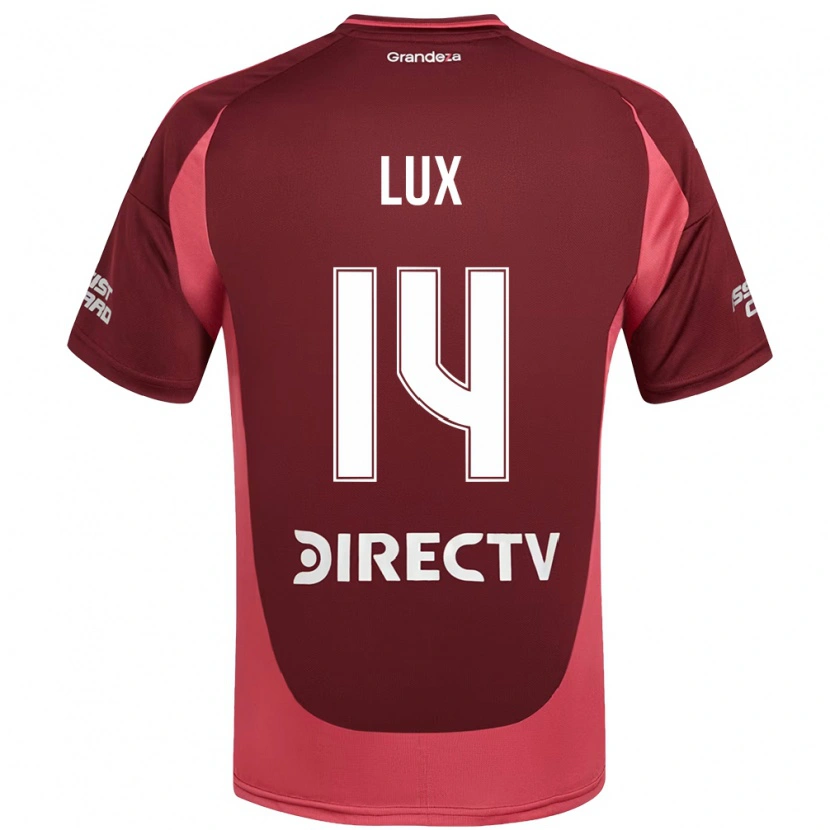 Danxen Børn German Lux #14 Hvid Rød Udebane Spillertrøjer 2025/26 Trøje T-Shirt