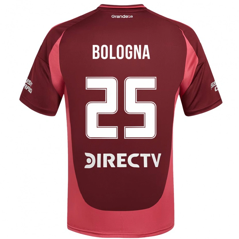 Danxen Børn Enrique Bologna #25 Hvid Rød Udebane Spillertrøjer 2025/26 Trøje T-Shirt