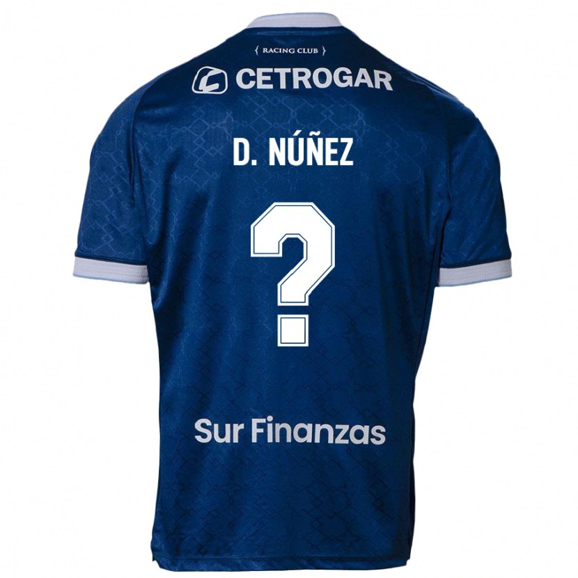 Danxen Børn Demián Núñez #0 Himmelblå Udebane Spillertrøjer 2025/26 Trøje T-Shirt