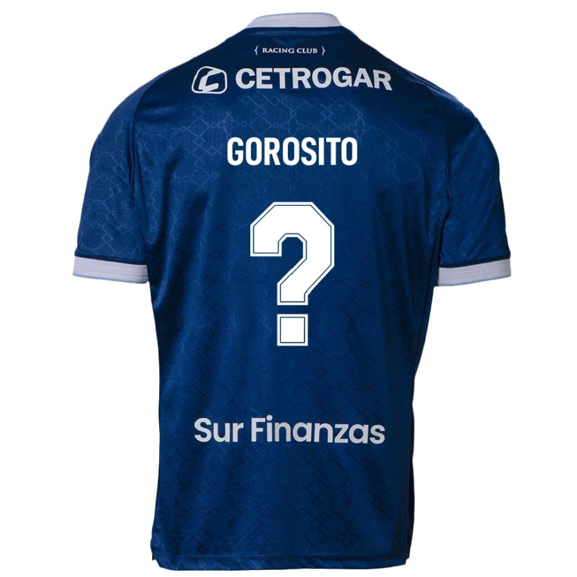 Danxen Børn Ivan Gorosito #0 Himmelblå Udebane Spillertrøjer 2025/26 Trøje T-Shirt