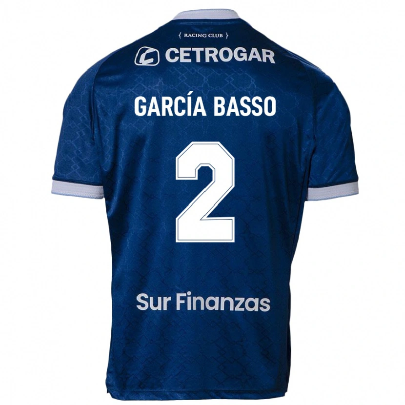 Danxen Børn Agustín García Basso #2 Himmelblå Udebane Spillertrøjer 2025/26 Trøje T-Shirt