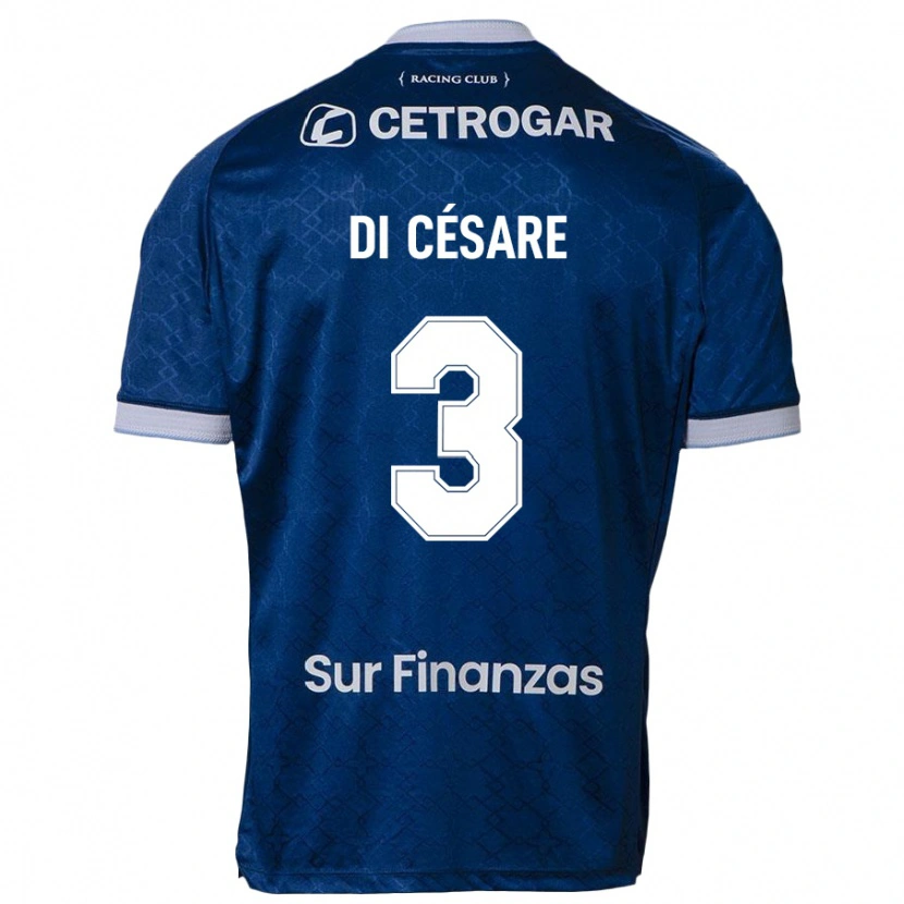 Danxen Børn Marco Di Césare #3 Himmelblå Udebane Spillertrøjer 2025/26 Trøje T-Shirt