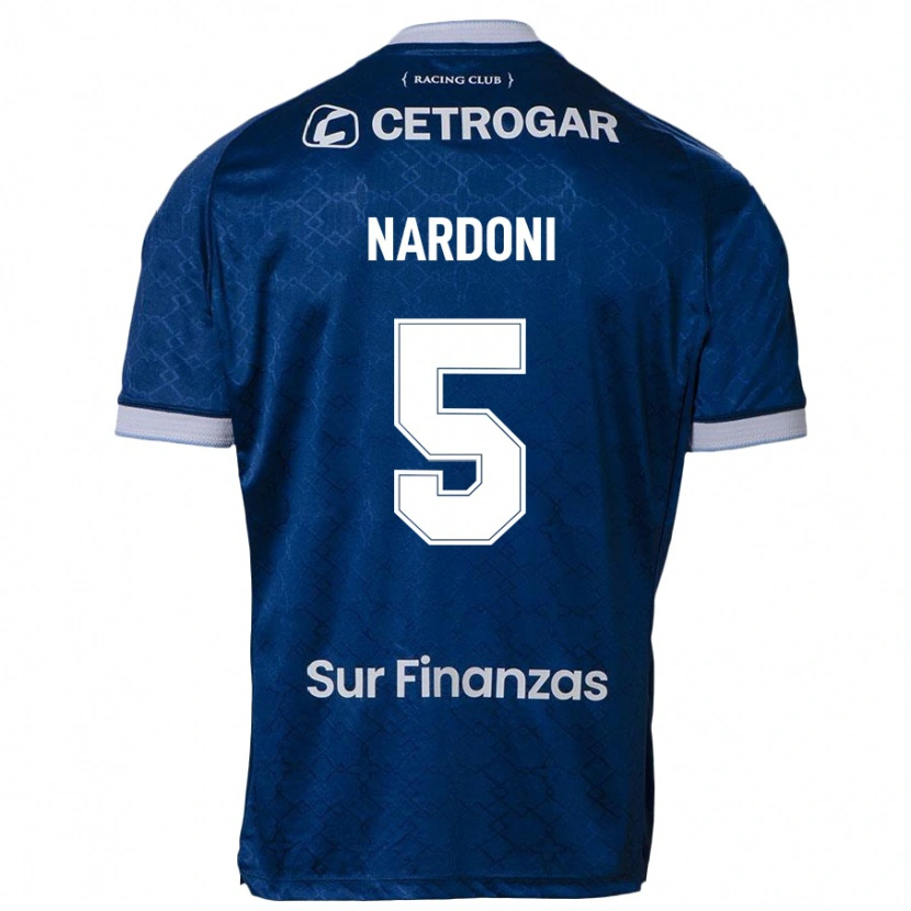 Danxen Børn Juan Ignacio Nardoni #5 Himmelblå Udebane Spillertrøjer 2025/26 Trøje T-Shirt