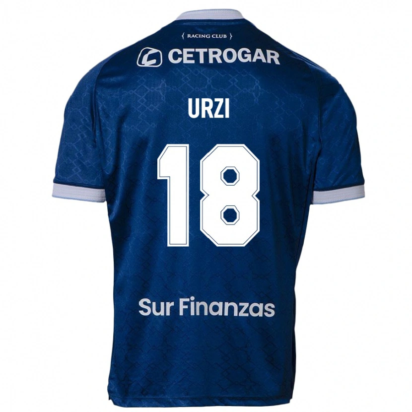 Danxen Børn Agustín Urzi #18 Himmelblå Udebane Spillertrøjer 2025/26 Trøje T-Shirt