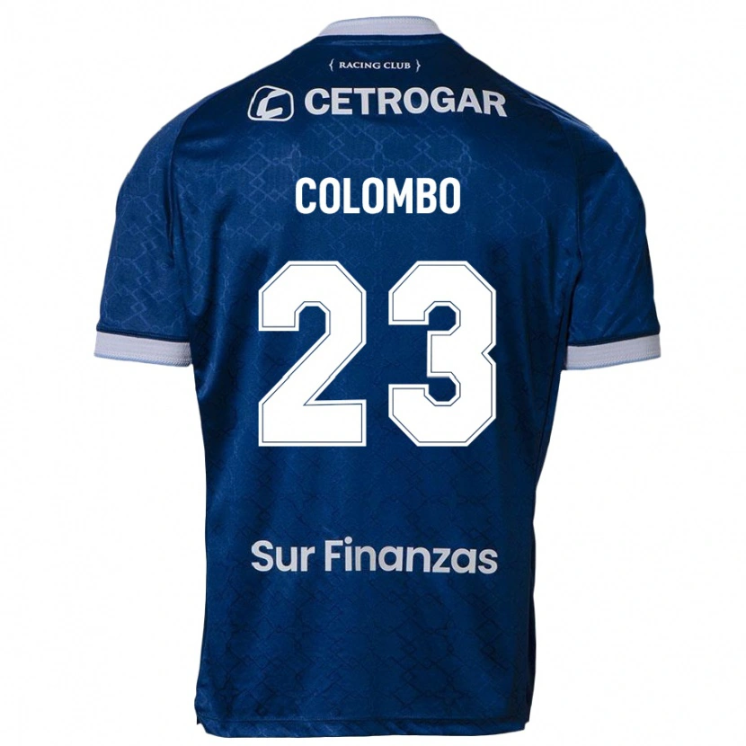 Danxen Børn Nazareno Colombo #23 Himmelblå Udebane Spillertrøjer 2025/26 Trøje T-Shirt