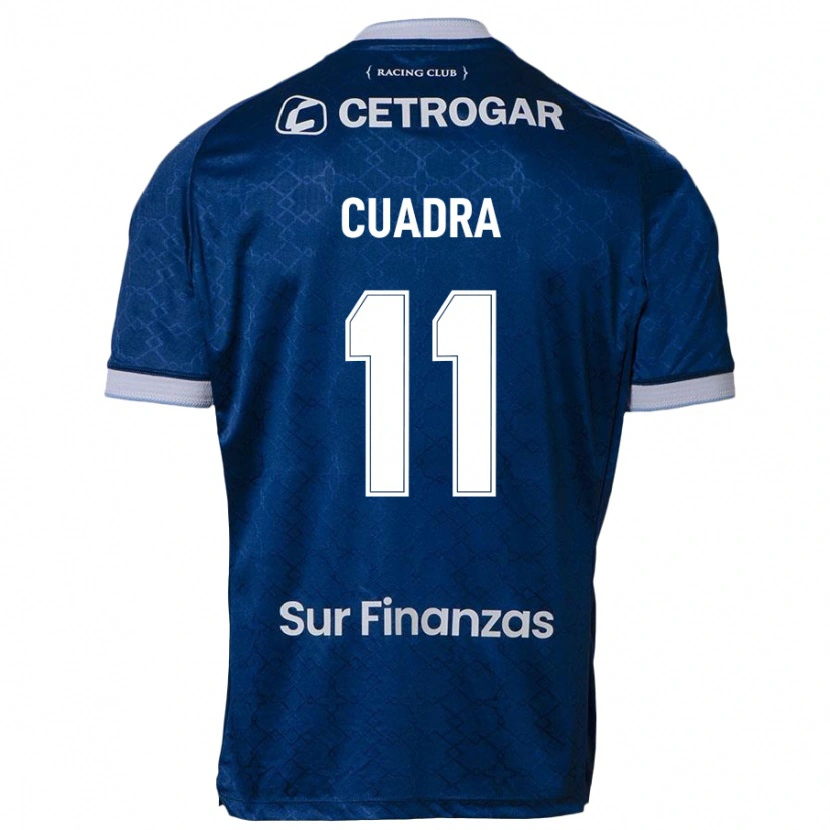 Danxen Børn Maximiliano Cuadra #11 Himmelblå Udebane Spillertrøjer 2025/26 Trøje T-Shirt