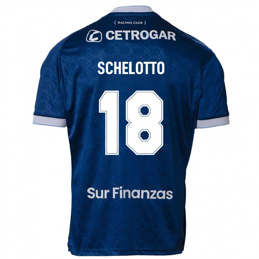 Danxen Børn Ezequiel Schelotto #18 Himmelblå Udebane Spillertrøjer 2025/26 Trøje T-Shirt