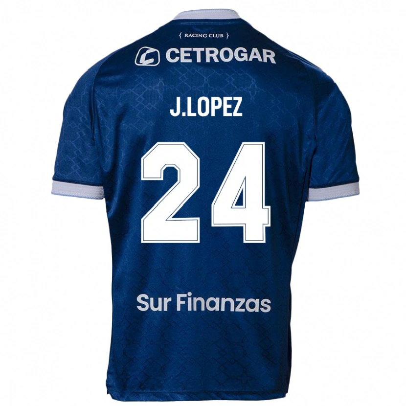 Danxen Børn Julian Lopez #24 Himmelblå Udebane Spillertrøjer 2025/26 Trøje T-Shirt