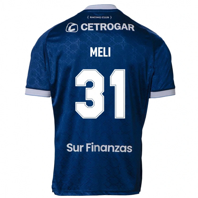 Danxen Børn Marcelo Meli #31 Himmelblå Udebane Spillertrøjer 2025/26 Trøje T-Shirt