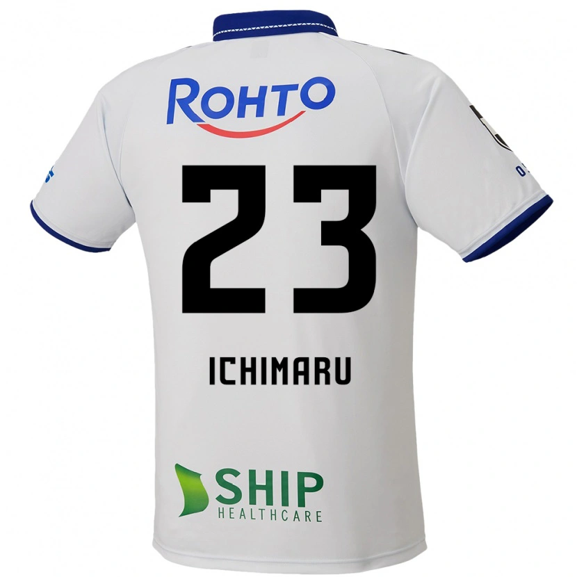 Danxen Børn Mizuki Ichimaru #23 Blå Hvid Sort Udebane Spillertrøjer 2025/26 Trøje T-Shirt