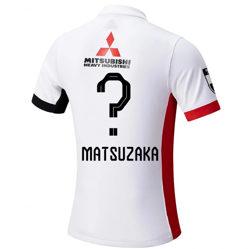 Danxen Børn Aoi Matsuzaka #0 Rød Hvid Udebane Spillertrøjer 2025/26 Trøje T-Shirt