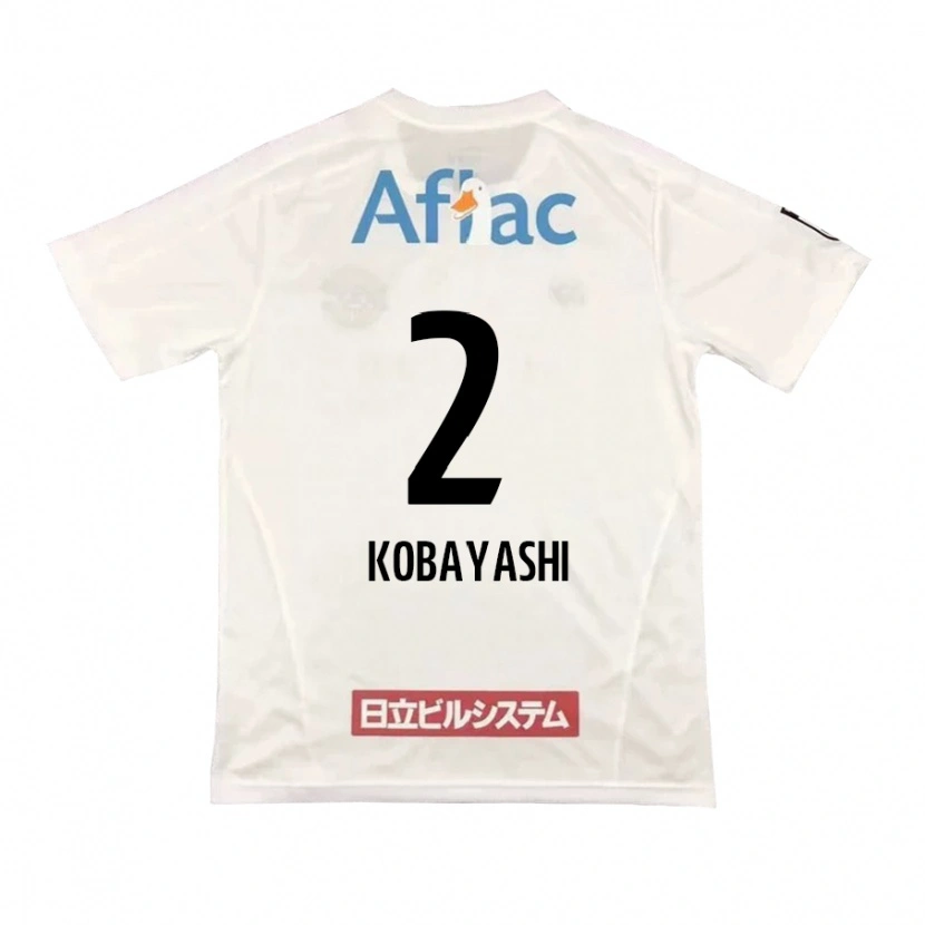 Danxen Børn Kensei Kobayashi #2 Sort Gul Udebane Spillertrøjer 2025/26 Trøje T-Shirt