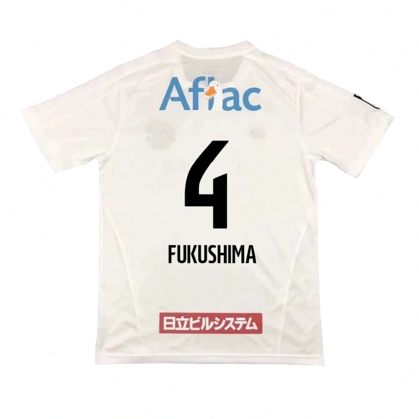 Danxen Børn Taiga Fukushima #4 Sort Gul Udebane Spillertrøjer 2025/26 Trøje T-Shirt
