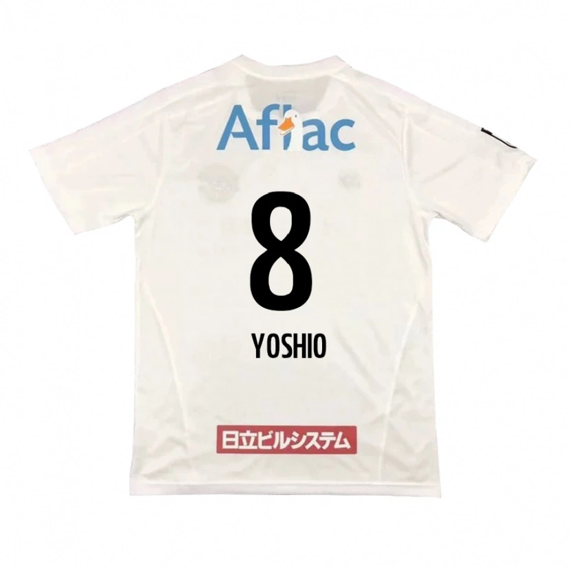 Danxen Børn Yoshio Koizumi #8 Sort Gul Udebane Spillertrøjer 2025/26 Trøje T-Shirt