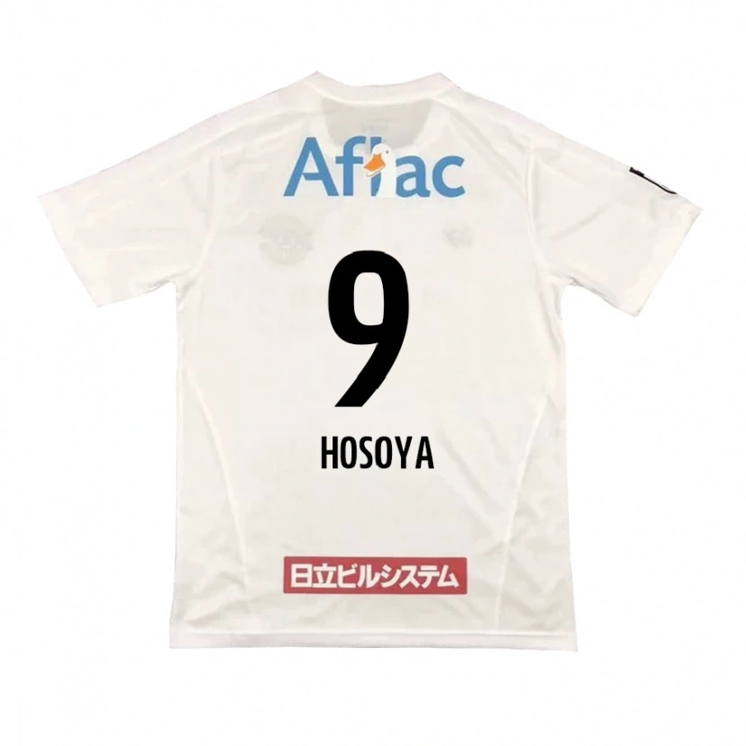 Danxen Børn Mao Hosoya #9 Sort Gul Udebane Spillertrøjer 2025/26 Trøje T-Shirt