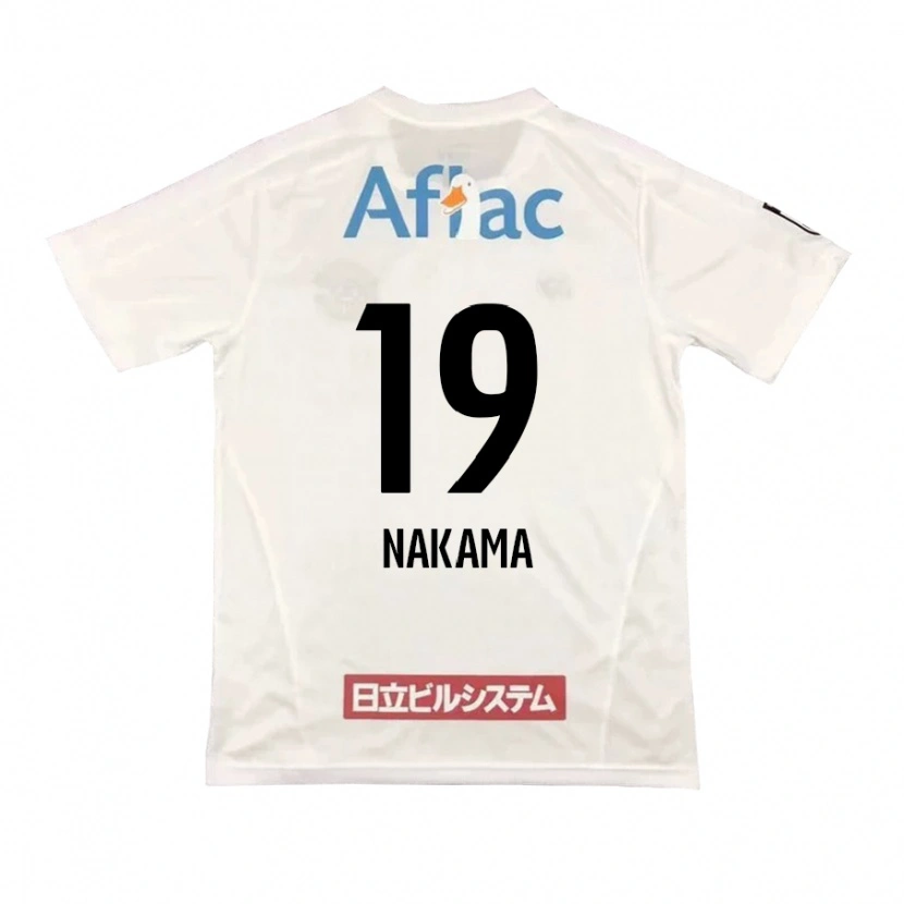 Danxen Børn Hayato Nakama #19 Sort Gul Udebane Spillertrøjer 2025/26 Trøje T-Shirt