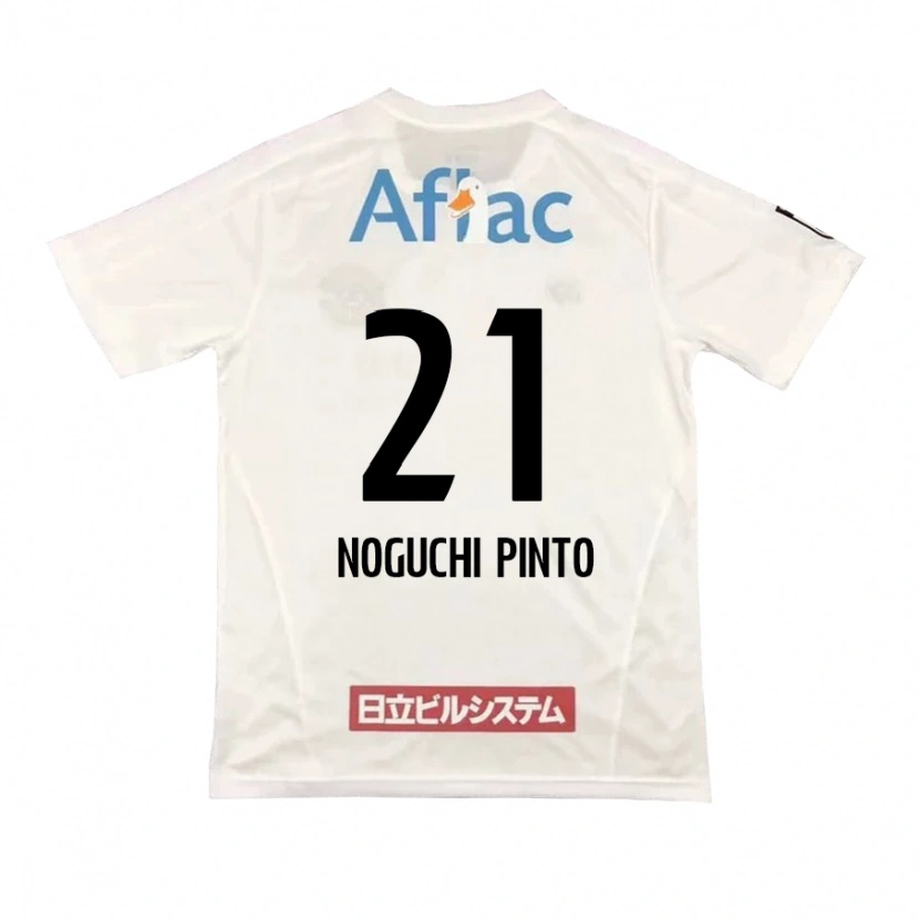 Danxen Børn Amato Noguchi Pinto #21 Sort Gul Udebane Spillertrøjer 2025/26 Trøje T-Shirt