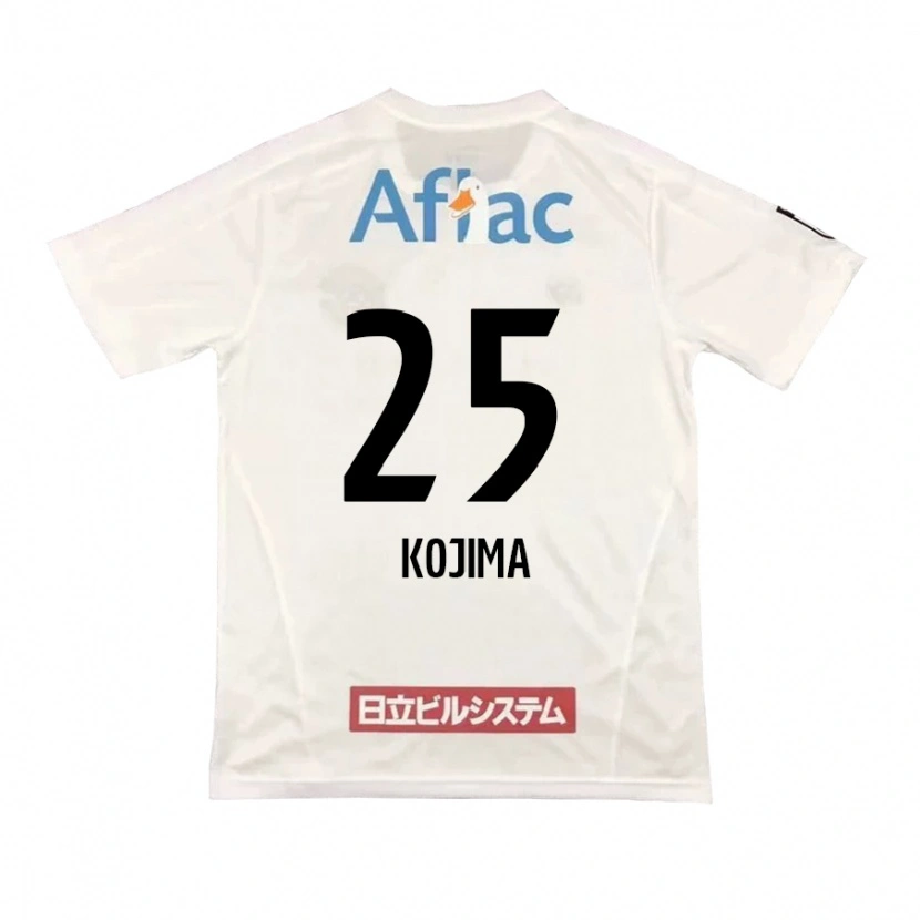 Danxen Børn Ryosuke Kojima #25 Sort Gul Udebane Spillertrøjer 2025/26 Trøje T-Shirt