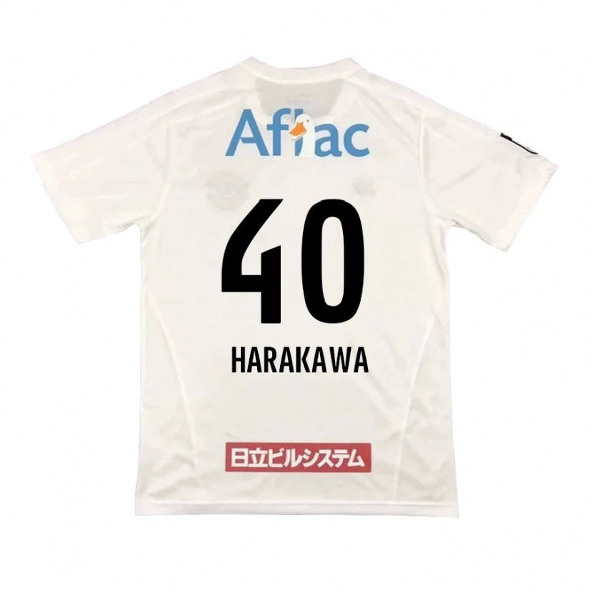Danxen Børn Riki Harakawa #40 Sort Gul Udebane Spillertrøjer 2025/26 Trøje T-Shirt