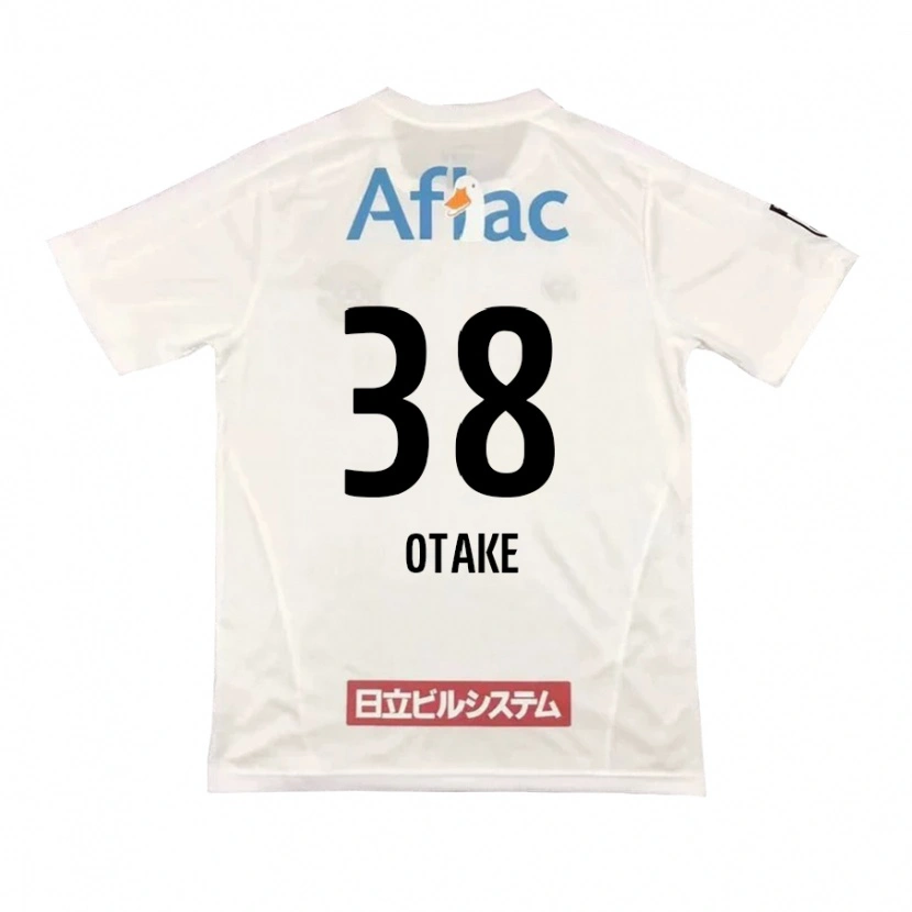 Danxen Børn Takuma Otake #38 Sort Gul Udebane Spillertrøjer 2025/26 Trøje T-Shirt