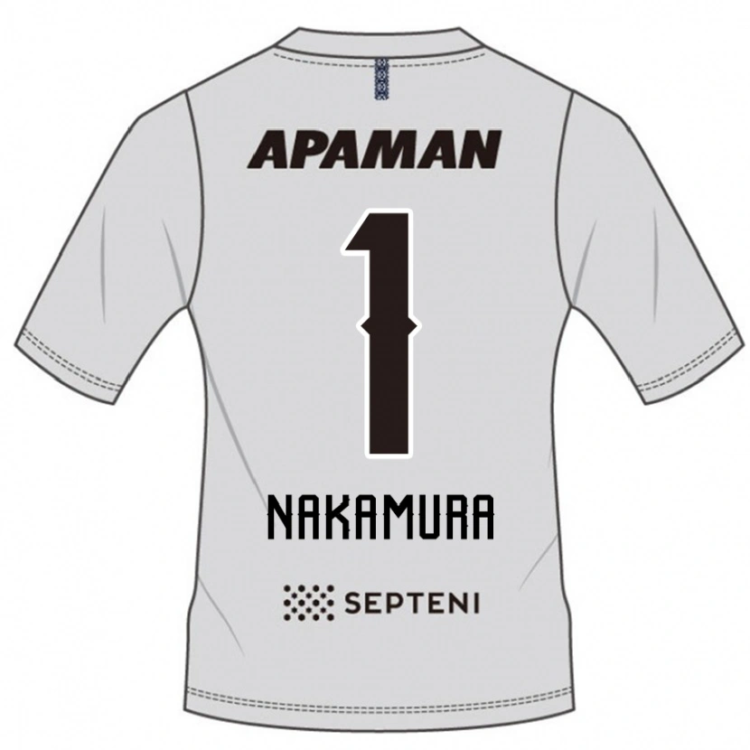 Danxen Børn Seigo Nakamura #1 Royal Blå Hvid Udebane Spillertrøjer 2025/26 Trøje T-Shirt