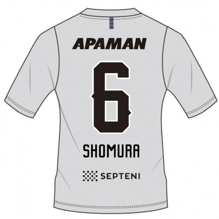 Danxen Børn Tomoki Shomura #6 Royal Blå Hvid Udebane Spillertrøjer 2025/26 Trøje T-Shirt