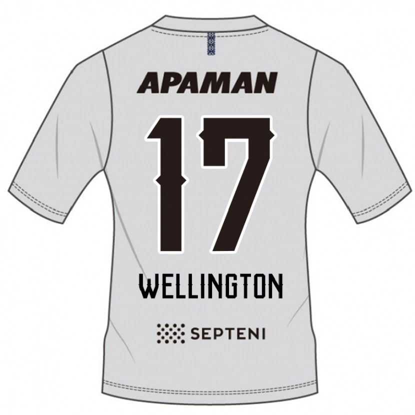 Danxen Børn Wellington #17 Royal Blå Hvid Udebane Spillertrøjer 2025/26 Trøje T-Shirt